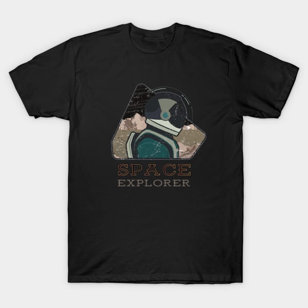 Space Explorer T-Shirt by origato